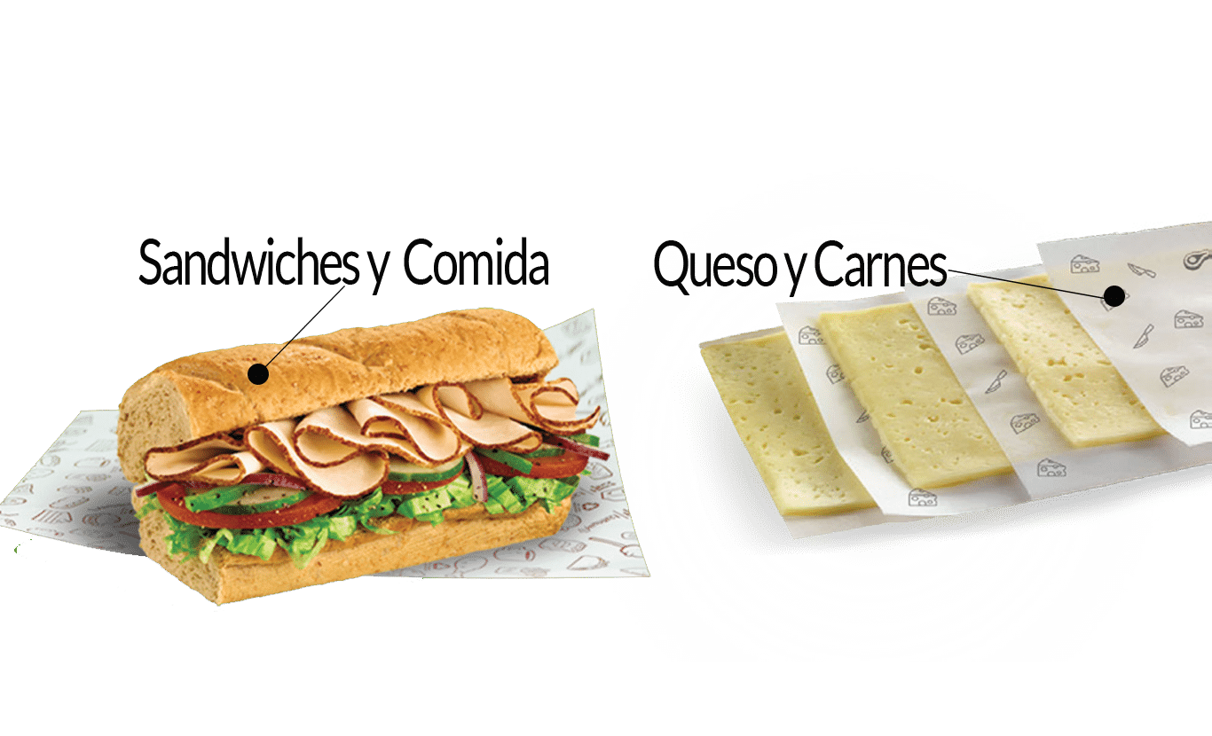 Papelpack — Sandwiches and Food, Cheese and Cold Cuts